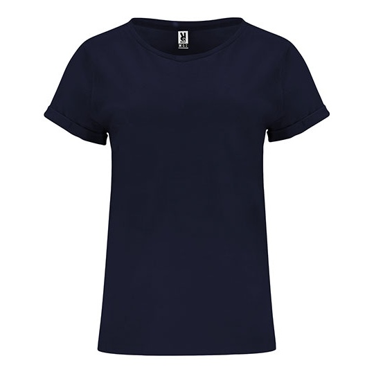 T-shirt Damski Bawełniany RY6643 - Navy Blue 55