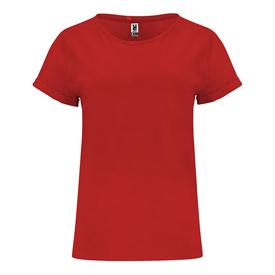 T-shirt Damski Bawelniany RY6643 - Red 60