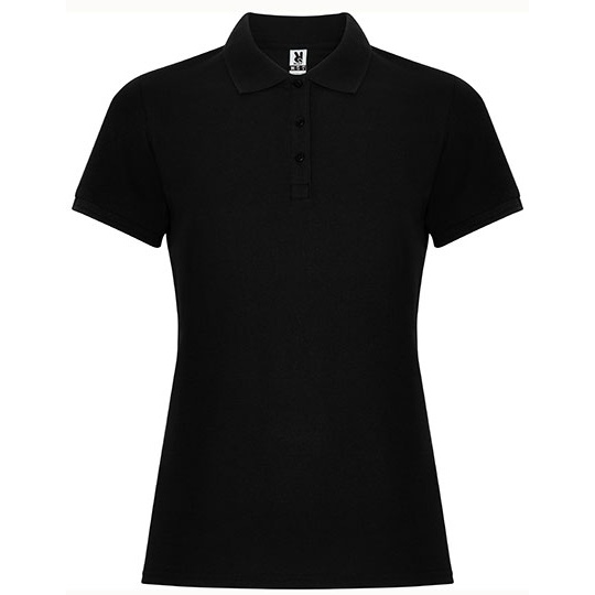 Koszulka Polo Damska Pique RY6644 - Black 02