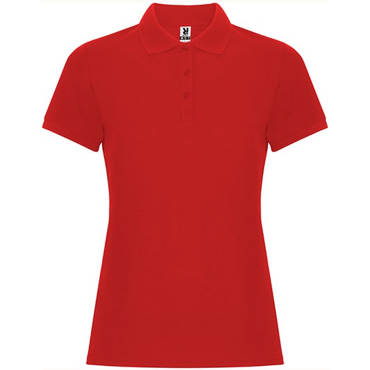 Koszulka Polo Damska Pique RY6644 - Red 60