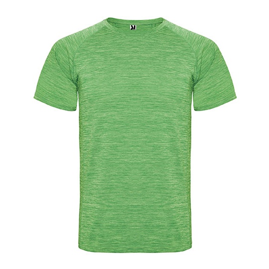 T-shirt Meski Raglanowy Funkcyjny RY6654 - Heather Lime 250