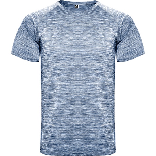 T-shirt Meski Raglanowy Funkcyjny RY6654 - Heather Navy Blue 247