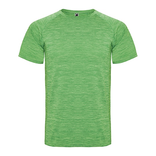 Dziecięcy t-shirt funkcyjny z raglanowym rękawem RY6654K - Heather Lime 250