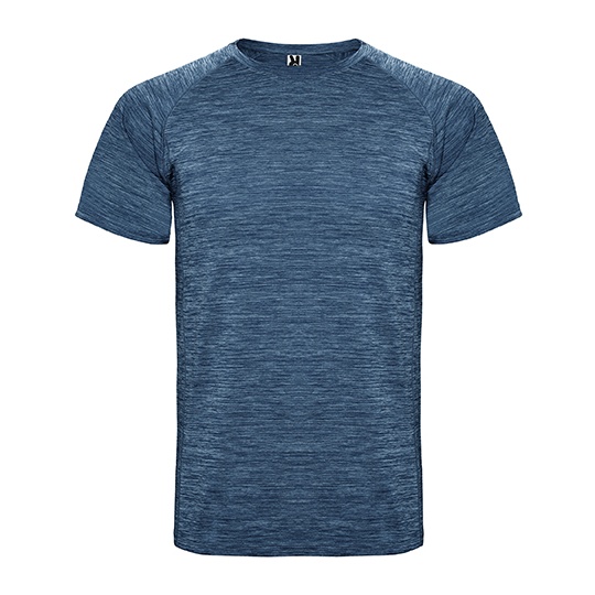 Dzieciecy t-shirt funkcyjny z raglanowym rekawem RY6654K - Heather Navy Blue 247