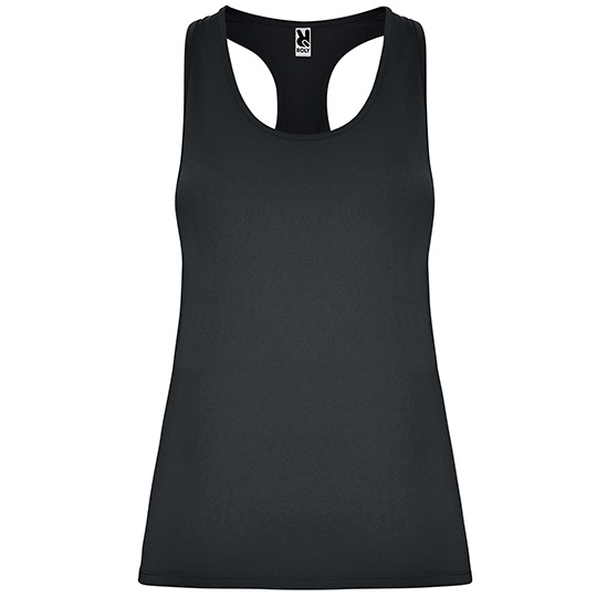 Damski top slim bez rękawów RY6656 - Ebony 231