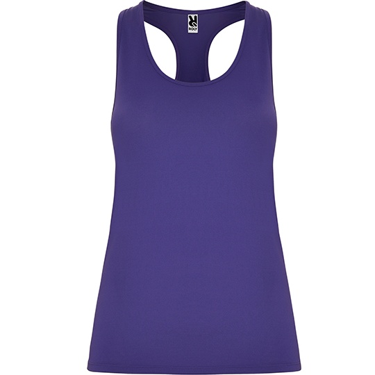 Damski top slim bez rękawów RY6656 - Mauve 63