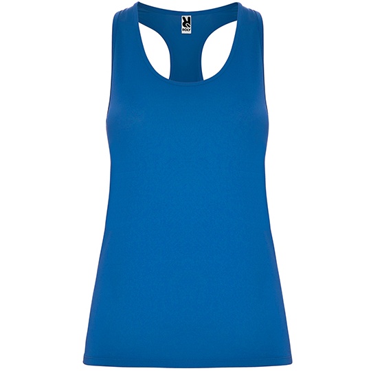 Damski top slim bez rękawów racerback RY6656 - Royal Blue 05