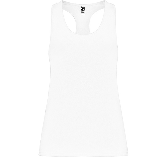 Top Damski Slim Oddychający RY6656 - White 01