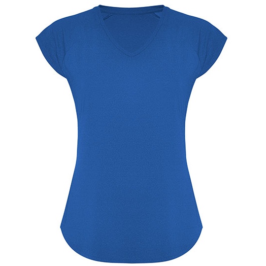 T-shirt Damski Dopasowany Funkcyjny RY6658 - Royal Blue 05