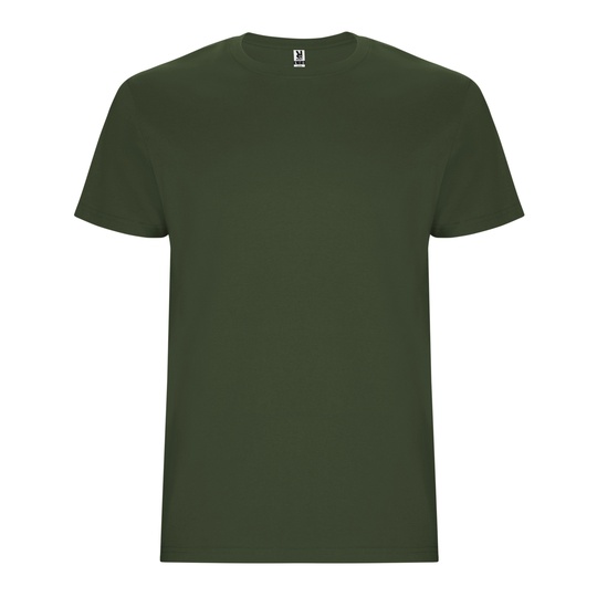 T-Shirt Meski Bez Szwow Bocznych Bawelniany RY6681 - Venture Green 152