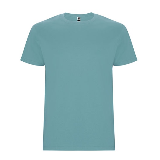 Koszulka Dziecięca Krótki Rękaw Bawełniana RY6681K - Dusty Blue 267