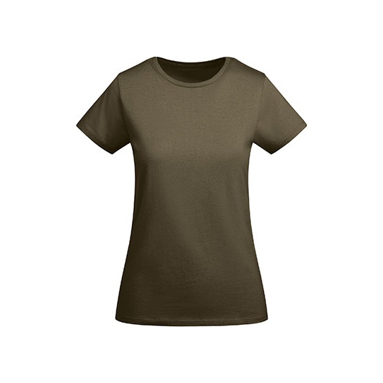 T-shirt Dopasowany Bawelna Organiczna RY6699 - Army Green 15