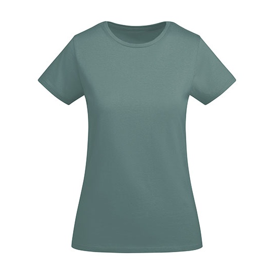 T-shirt Dopasowany Bawelna Organiczna RY6699 - Calm Blue 171