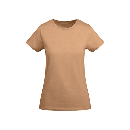 T-shirt Dopasowany Bawełna Organiczna RY6699 - Greek Orange 265