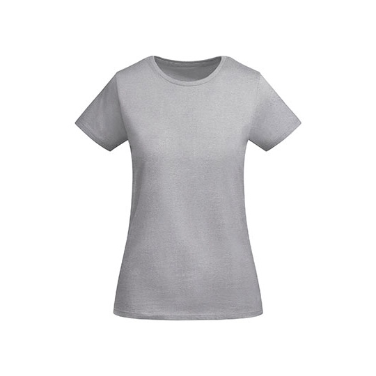 T-shirt Dopasowany Bawelna Organiczna RY6699 - Heather Grey 58