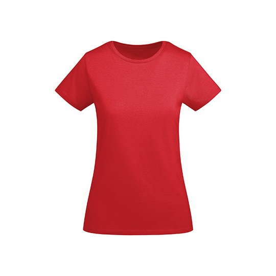 T-shirt Dopasowany Bawełna Organiczna RY6699 - Red 60