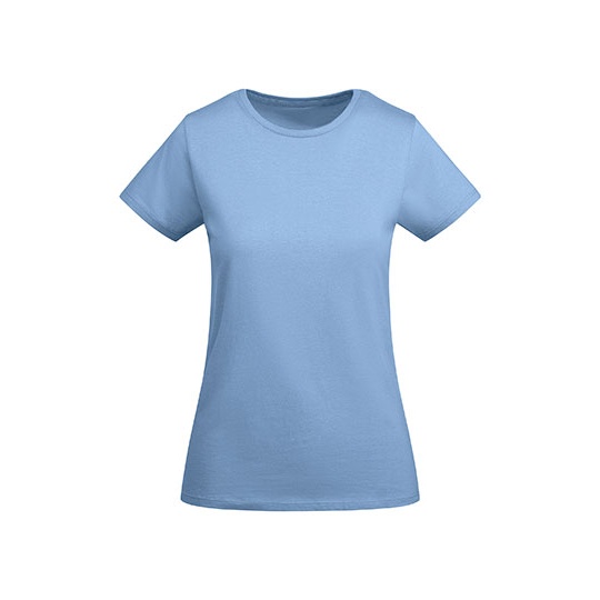 T-shirt Dopasowany Bawelna Organiczna RY6699 - Sky Blue 10
