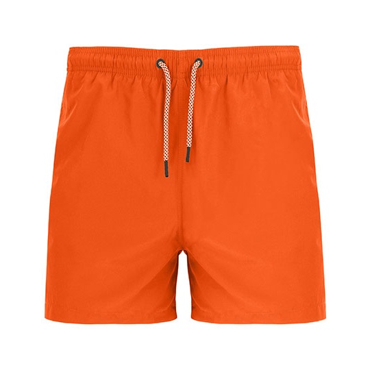 Spodenki Kapielowe Meskie Poliester RY6708 - Bermellion Orange 311