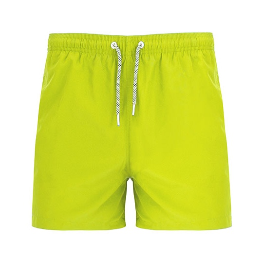 Spodenki Kąpielowe Męskie Poliester RY6708 - Lime Punch 235