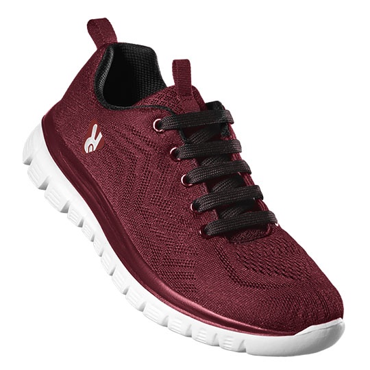 Buty sportowe z gumową podeszwą RY8330 - Garnet Red 57