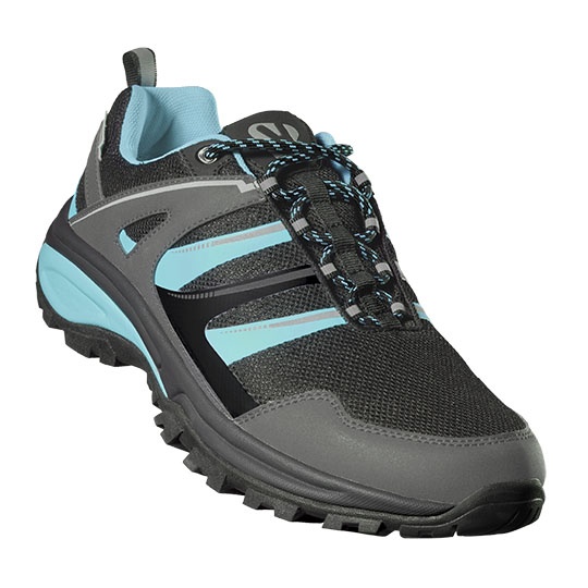 Buty Trekkingowe Oddychajace Wodoszczelne RY8335 - Ebony 231 & Turquoise 12