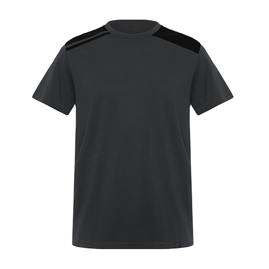 Koszulka Męska Bawełna Poliester Jersey RY8411 - Lead 23 & Black 02
