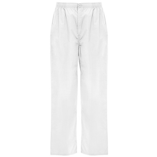 Spodnie Unisex Prosty Kroj Twill RY9097 - White 01