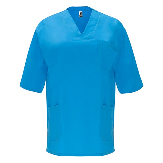 Tunika Unisex Krótki Rękaw Twill RY9098 - Blue Danube 110