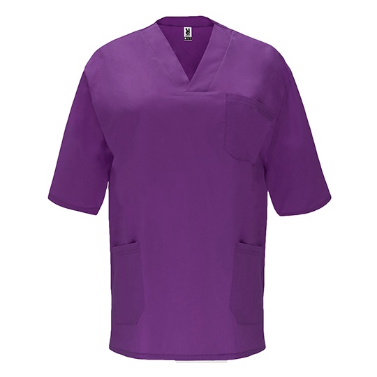 Tunika Unisex Krótki Rękaw Twill RY9098 - Grape 988