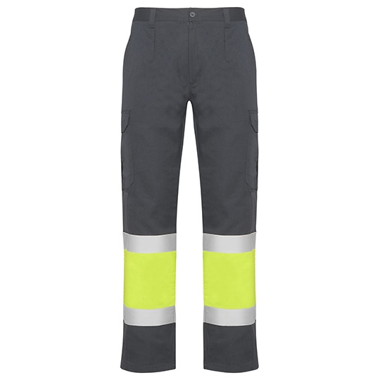 Spodnie Robocze Odblaskowe RY9300 - Lead 23 & Fluor Yellow 221