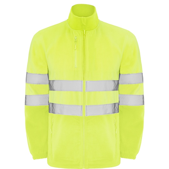 Bluza Mikropolar Odblaskowa Wiatroodporna RY9305 - Fluor Yellow 221