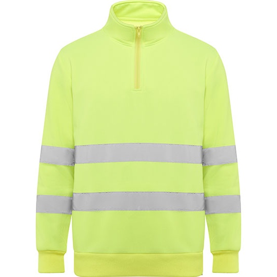 Bluza Półzamkiem Ze Ściągaczem Ostrzegawcza Hi-Vis RY9314 - Fluor Yellow 221