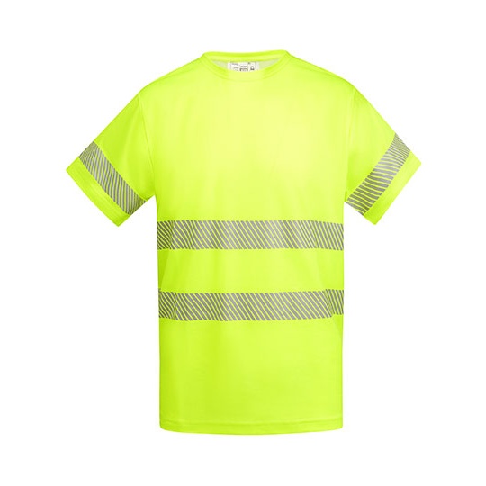 Odblaskowa koszulka z krótkim rękawem RY9317 - Fluor Yellow 221