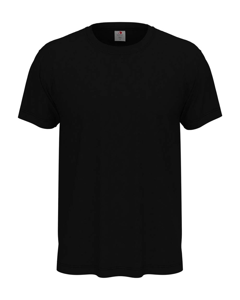 T-shirt Klasyczny Unisex Melanżowy S140 - Black Opal