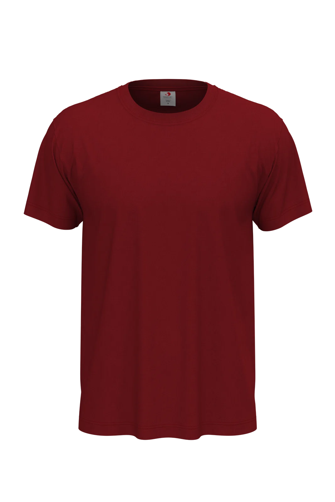 T-shirt unisex klasyczny S140 - Bordeaux