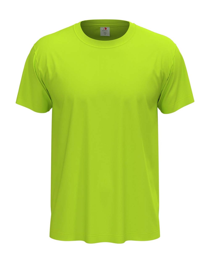 T-shirt Klasyczny Unisex Melanżowy S140 - Bright Lime
