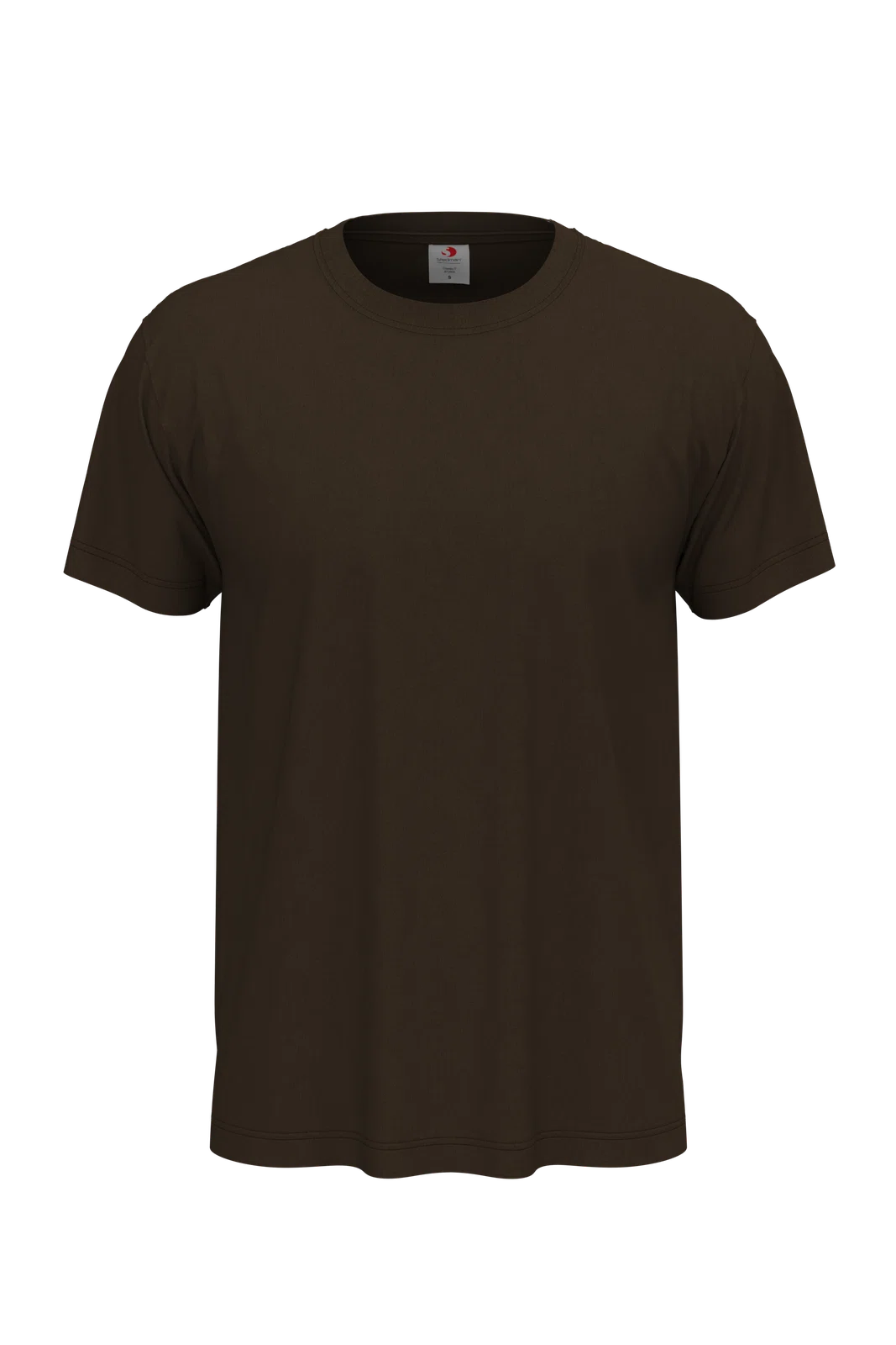 T-shirt unisex klasyczny S140 - Dark Chocolate