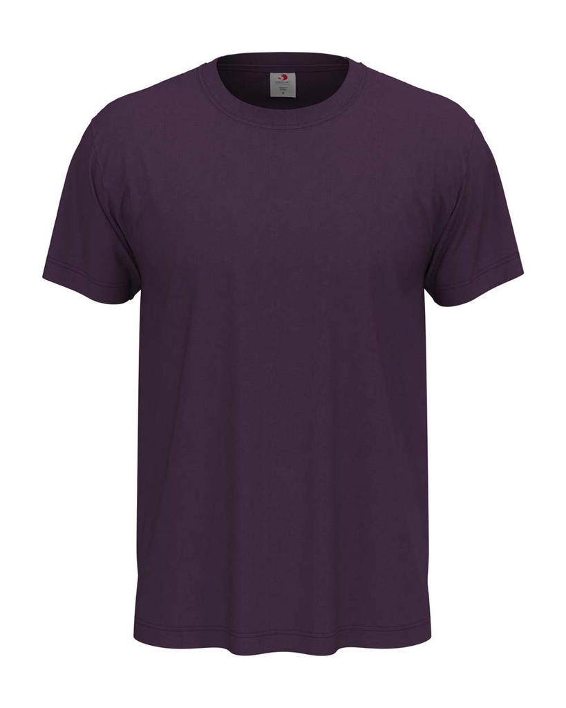 T-shirt Klasyczny Unisex Melanżowy S140 - Deep Berry