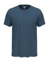 T-shirt Klasyczny Unisex Melanżowy S140 - Denim Blue