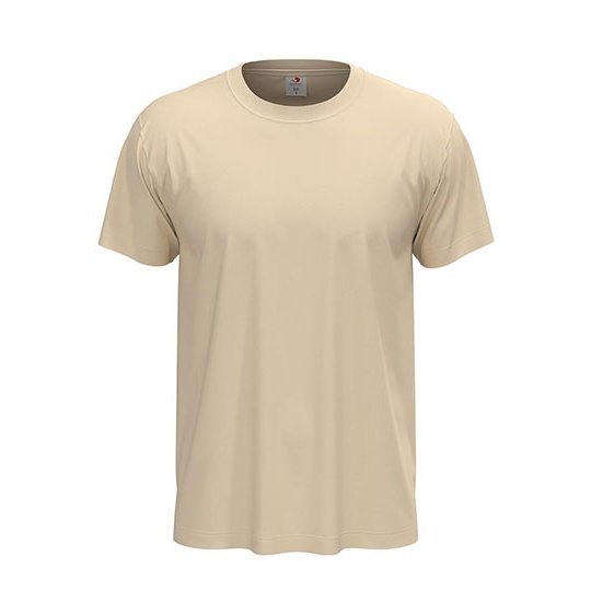 T-shirt Klasyczny Unisex Melanżowy S140 - Natural