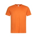 T-shirt Klasyczny Unisex Melanżowy S140 - Orange