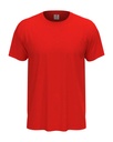 T-shirt Klasyczny Unisex Melanżowy S140 - Scarlet Red