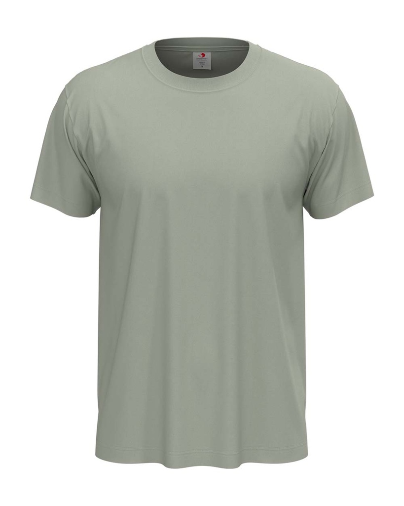 T-shirt Klasyczny Unisex Melanżowy S140 - Soft Grey