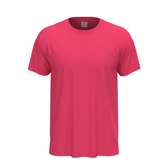 T-shirt Klasyczny Unisex Melanżowy S140 - Sweet Pink