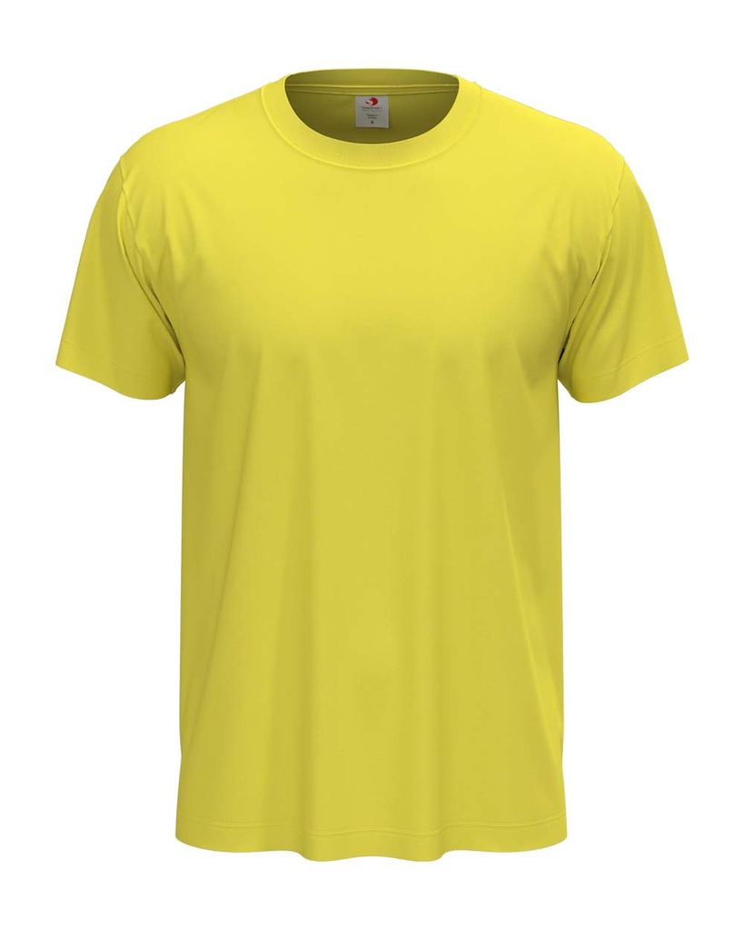 T-shirt Klasyczny Unisex Melanżowy S140 - Yellow