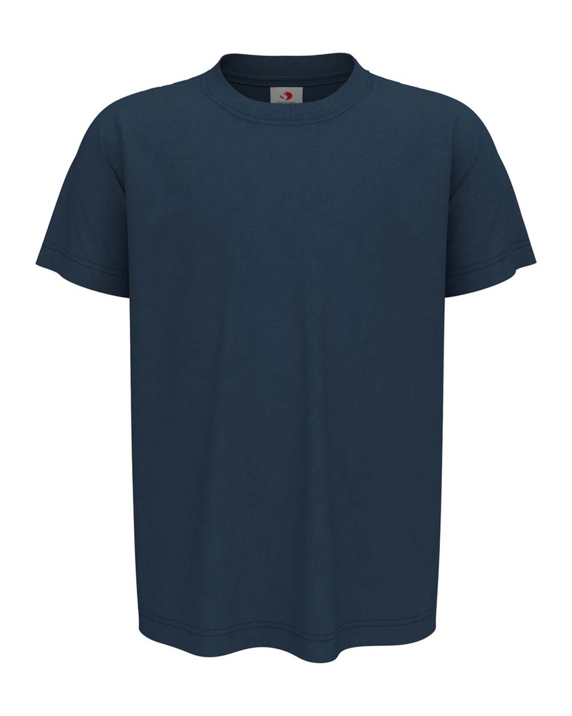 Koszulka Dziecieca Klasyczna Bawelniana S140K - Navy Blue