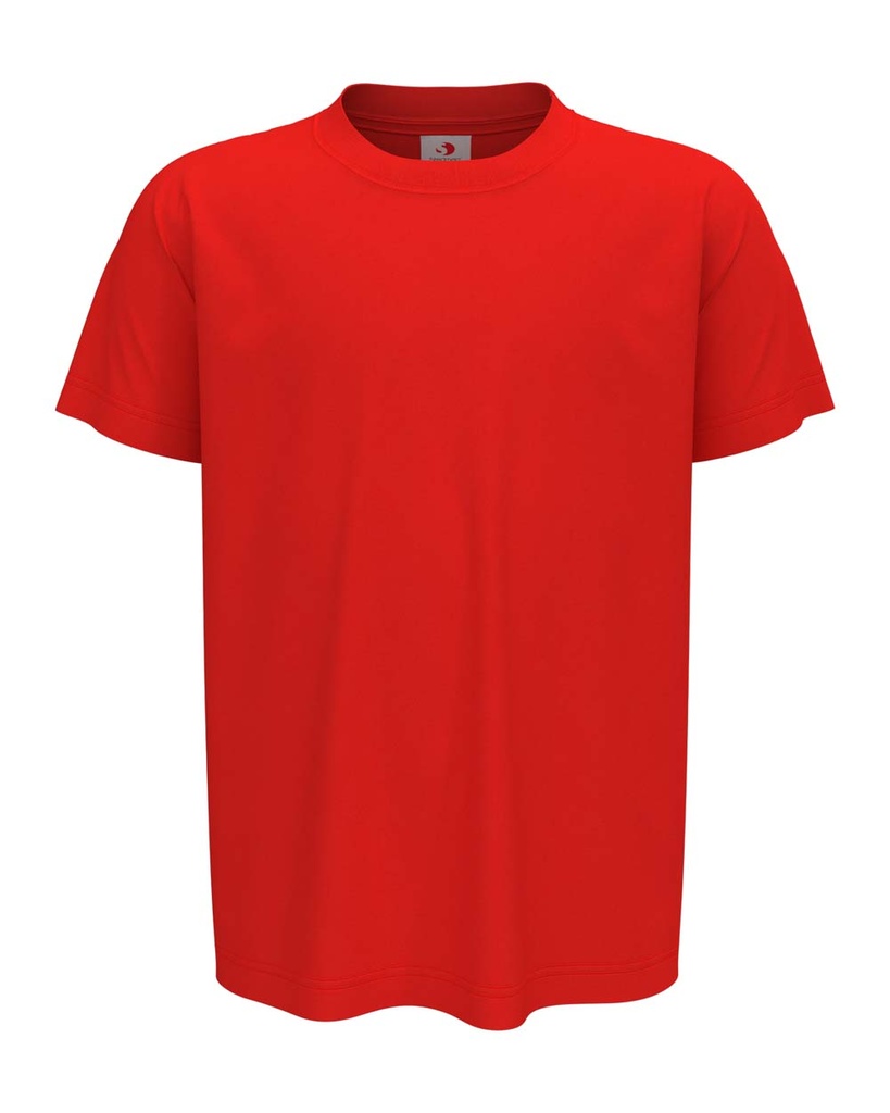 Koszulka Dziecieca Klasyczna Bawelniana S140K - Scarlet Red