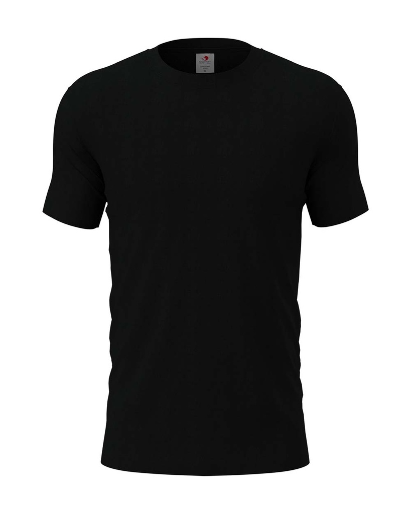 Koszulka Slim Bawelniana S2010 - Black Opal