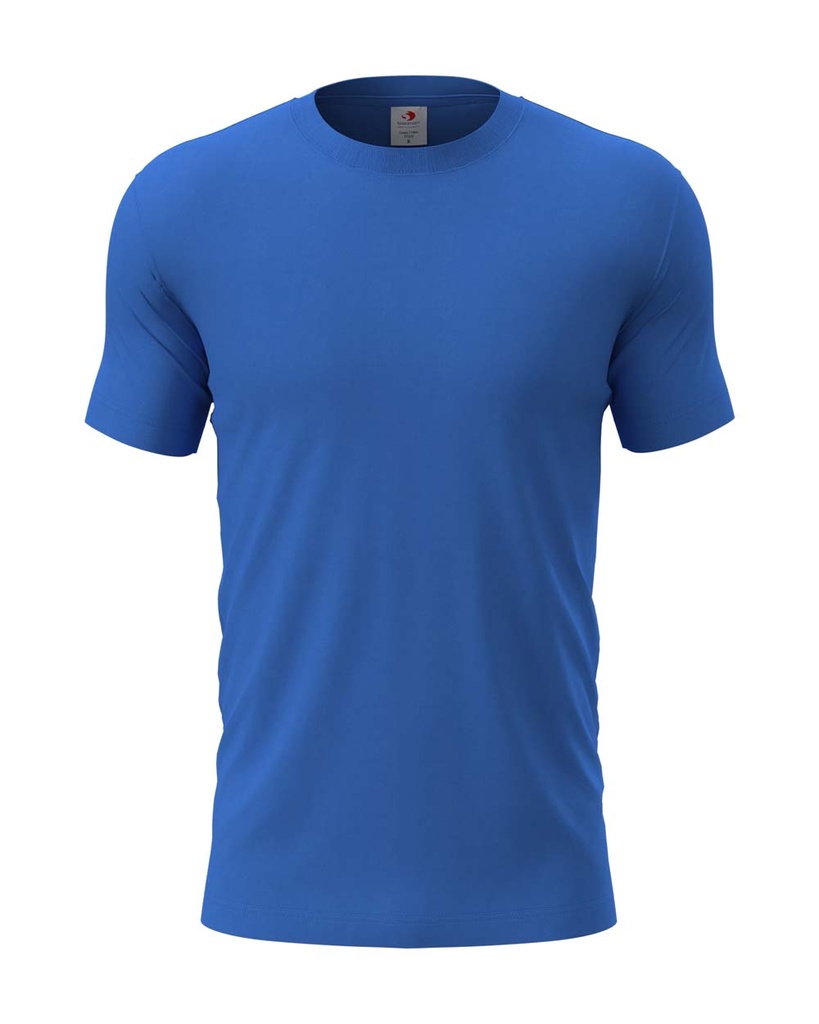 Koszulka Slim Bawelniana S2010 - Bright Royal