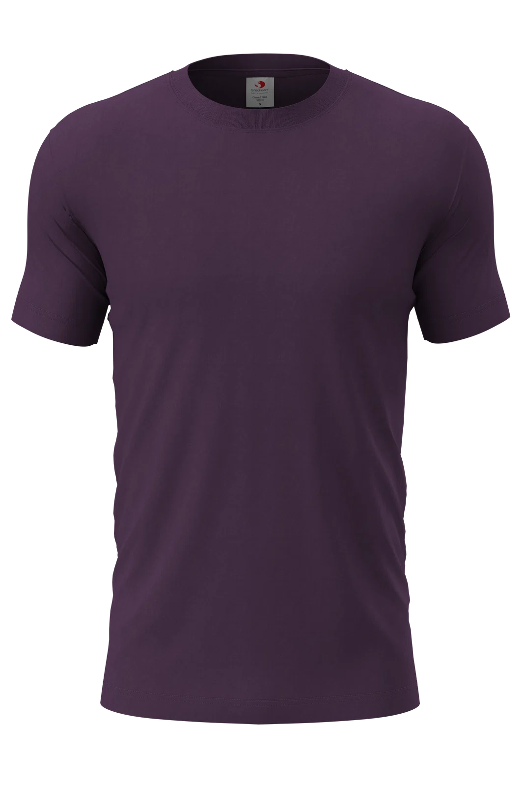 Koszulka Slim Bawelniana S2010 - Deep Berry
